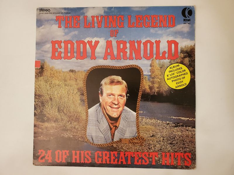 Eddy Arnold The Living Legend of Eddy Arnold: 24 of His Greatest Hits vinyl record
